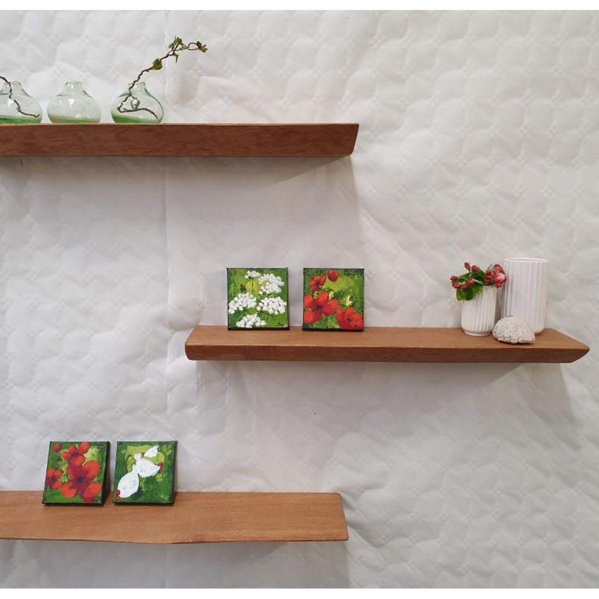Logg - Plankehylde i egetræ Olieret 60 cm