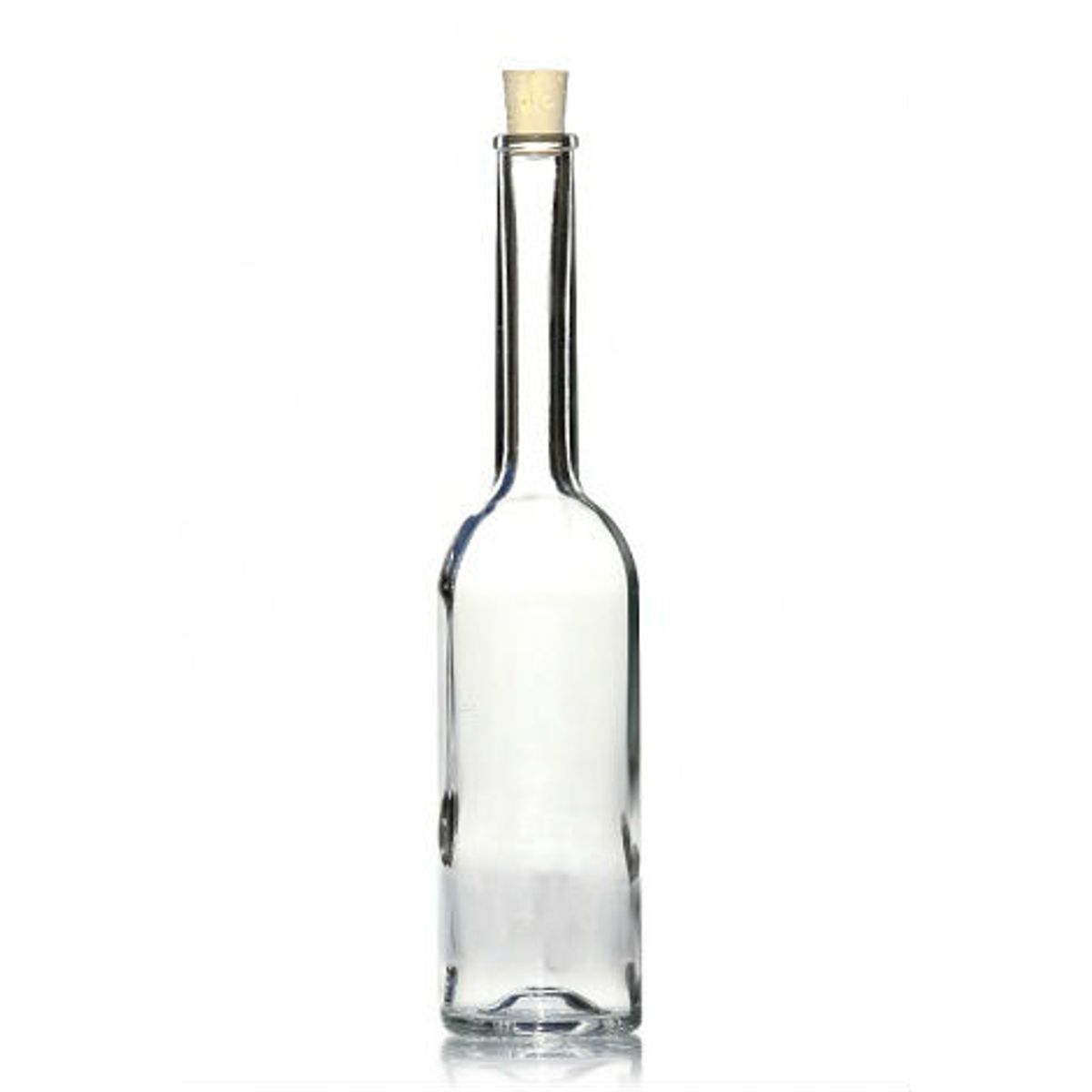 Glasflaske - Nepra glasflaske - Klar glas 100 Ml.