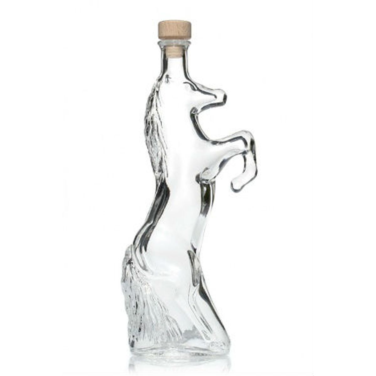 Glasflaske - Hest - 350 ml