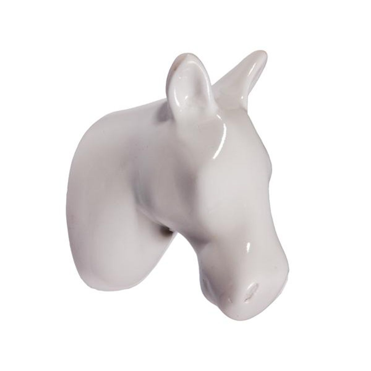 The Zoo Collection - Horse knage - hvid - Hest