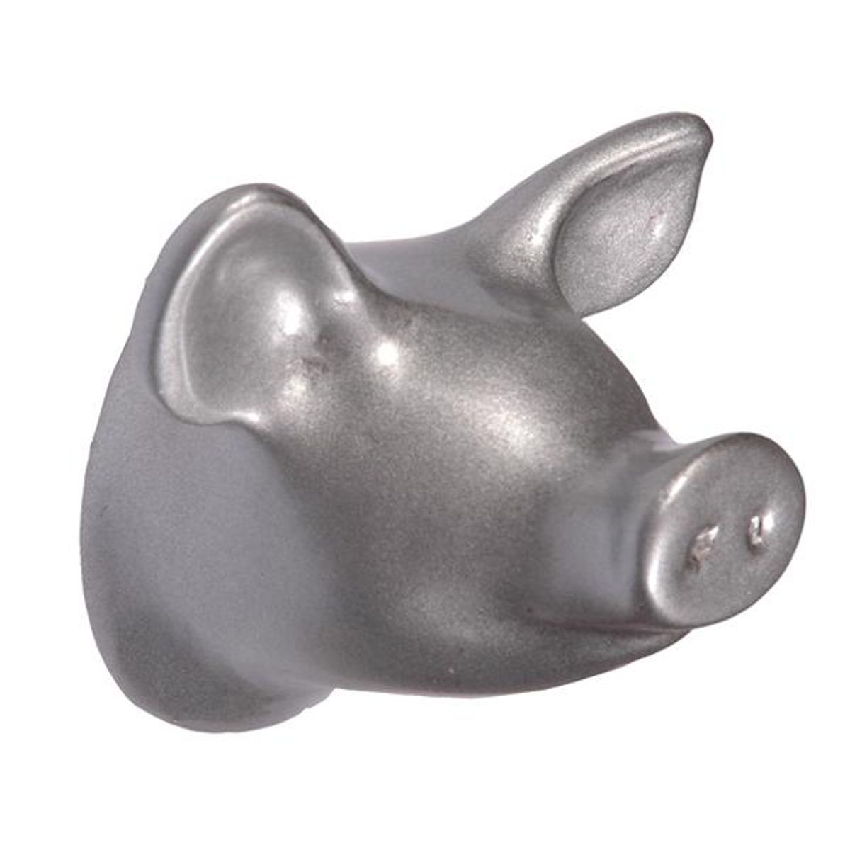 The Zoo Collection - Piggy knage - Sølv - Gris