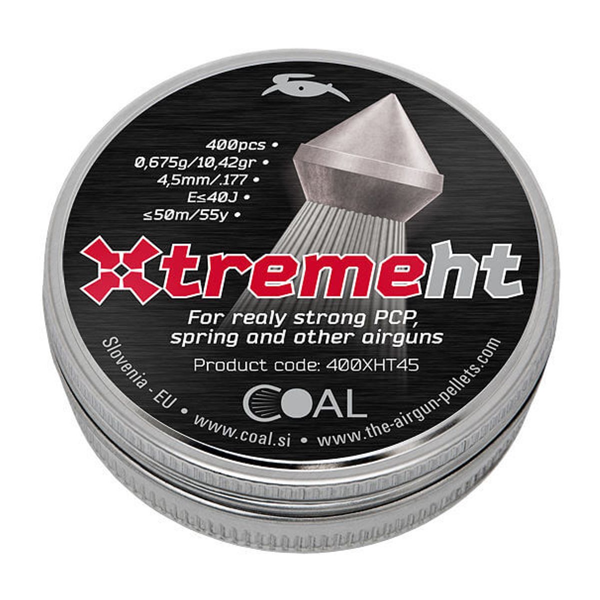 COAL Xtreme HT Hagl, 400 stk, 4,5 mm (.177)