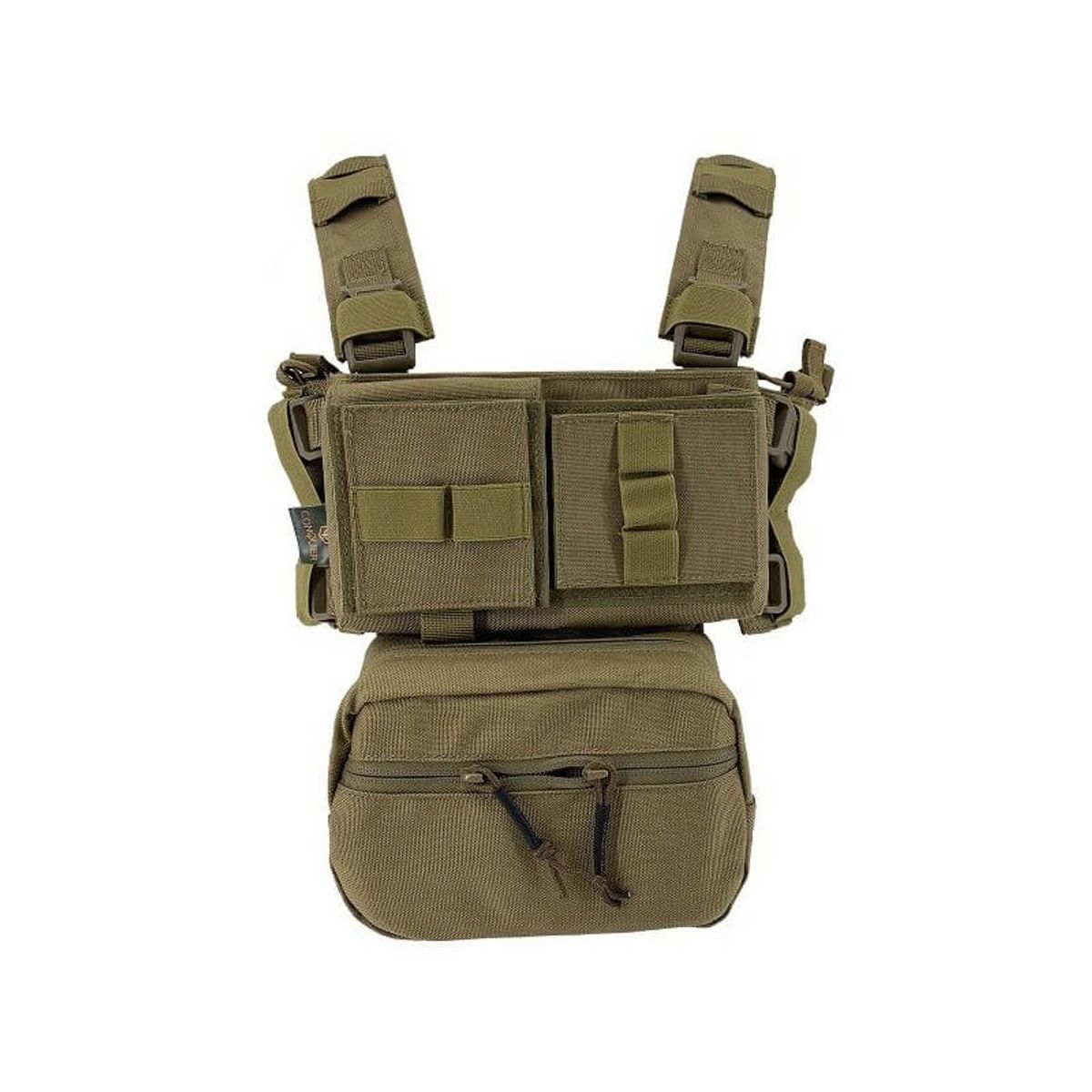 Conquer Mini Chest Rig Tan