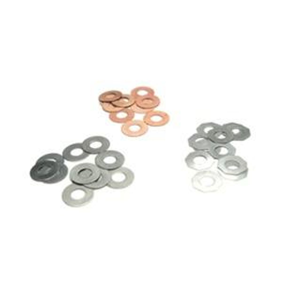 Shims, 9 stk af 0.10, 0.15, 0.20 mm