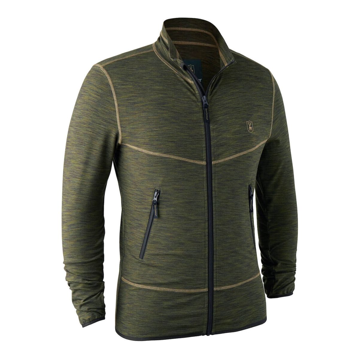 Deerhunter Norden Fleecejakke Green Melange Medium