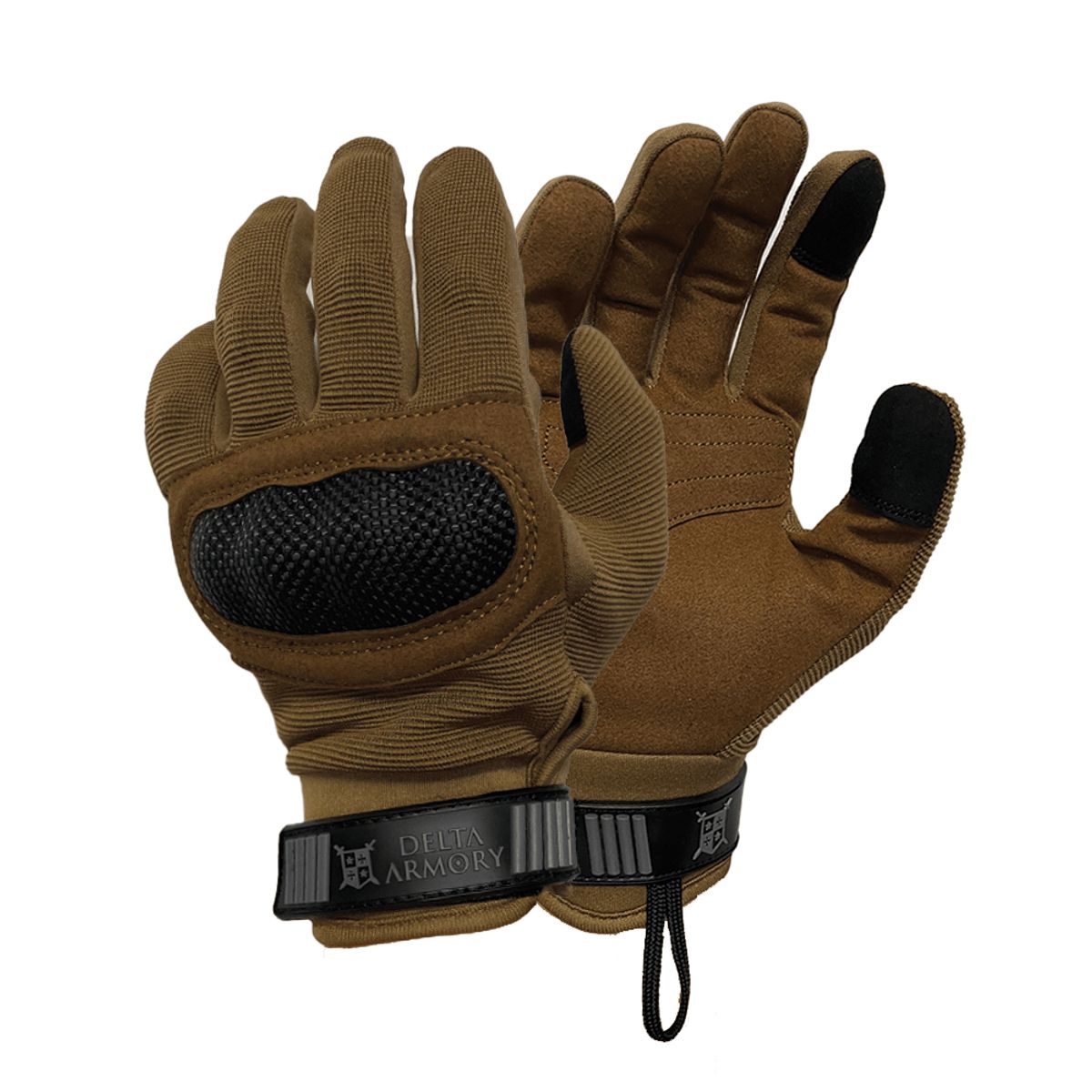 Delta Armory Defender II Handsker, Tan XS