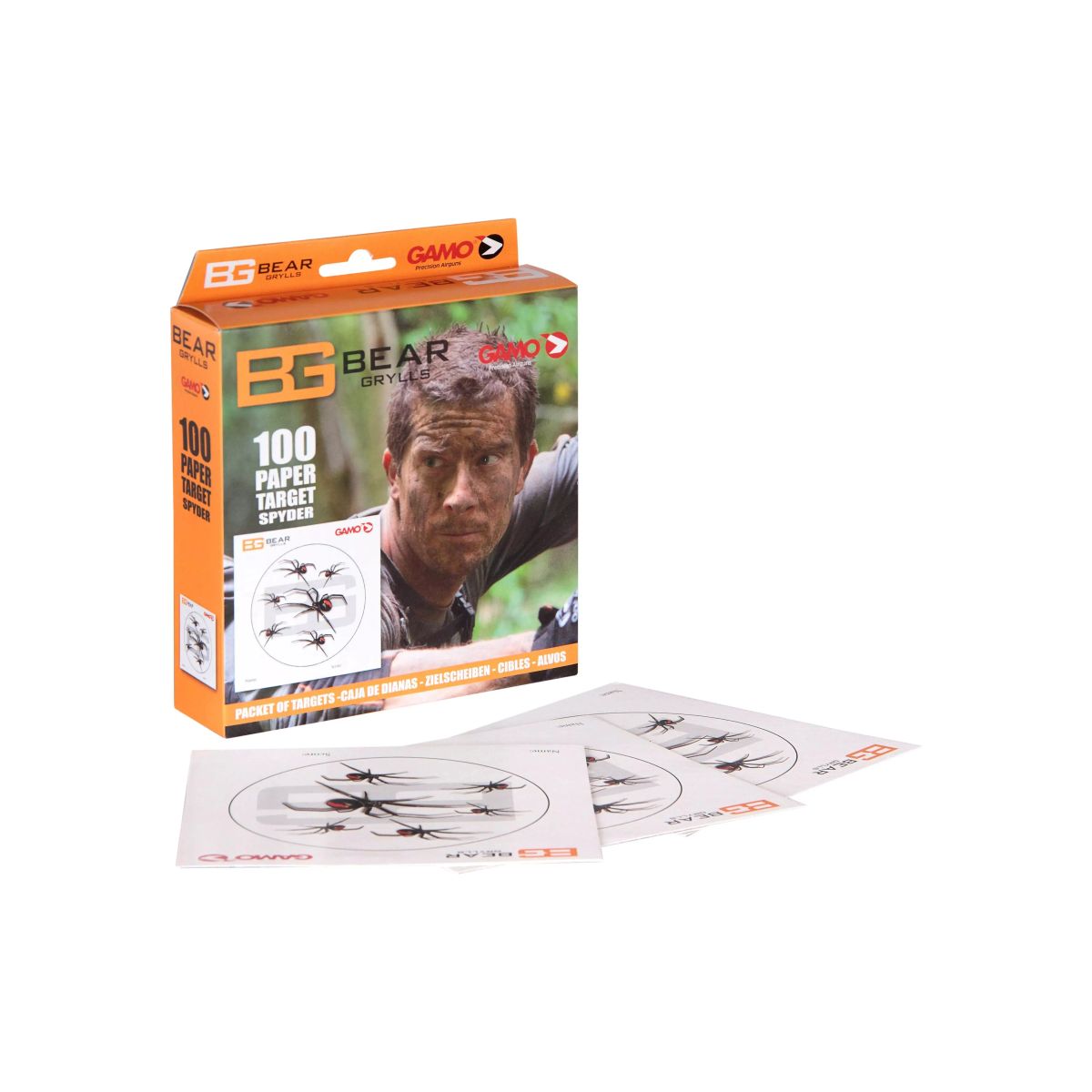 Gamo Bear Grylls skydeskiver, Edderkop