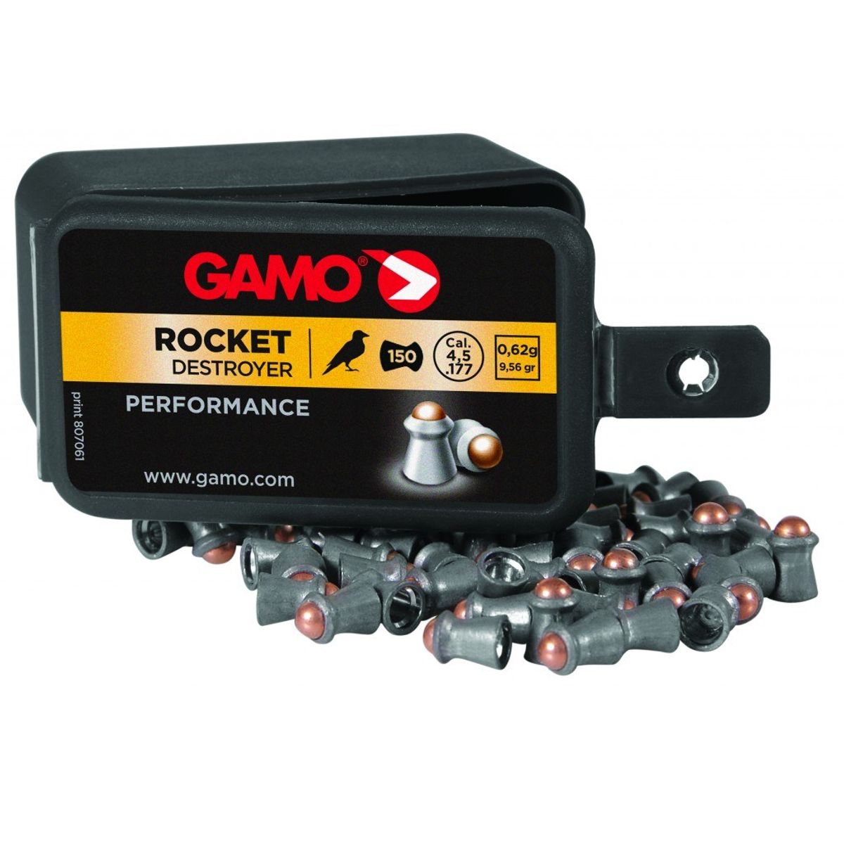 Gamo Rocket, 100stk, 5,5mm(.22)