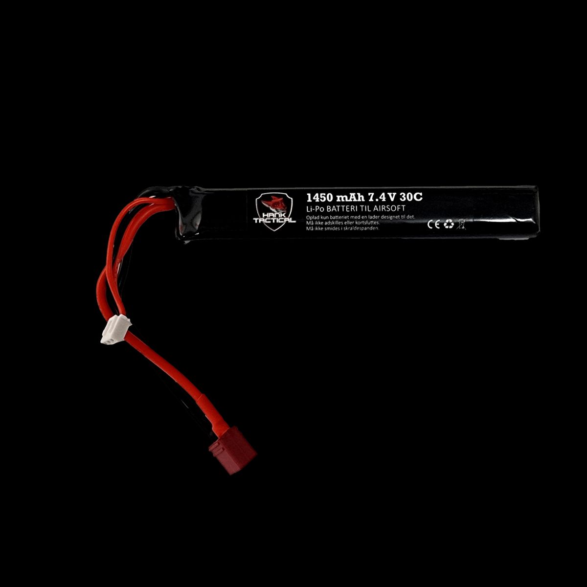 Hank Tactical, 7,4V LiPo, 1450 mAh, Stang, DEAN