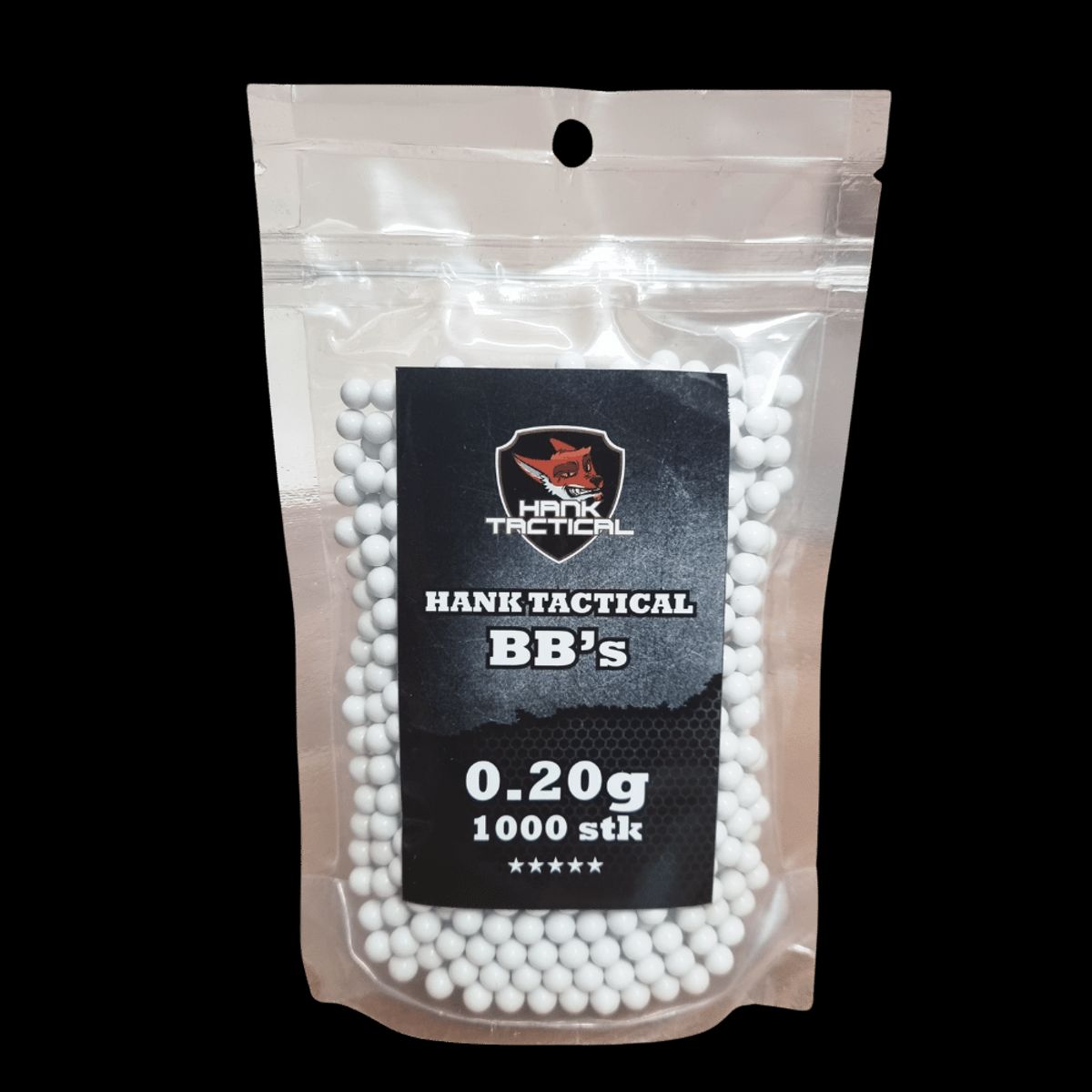 Hank Tactical BB's 0,20g, 1000 stk