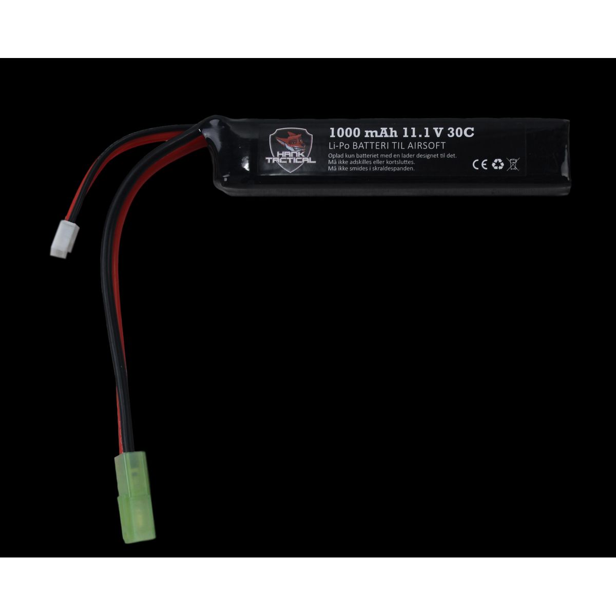 Hank Tactical, 11,1V LiPo, 1000 mAh, Stang