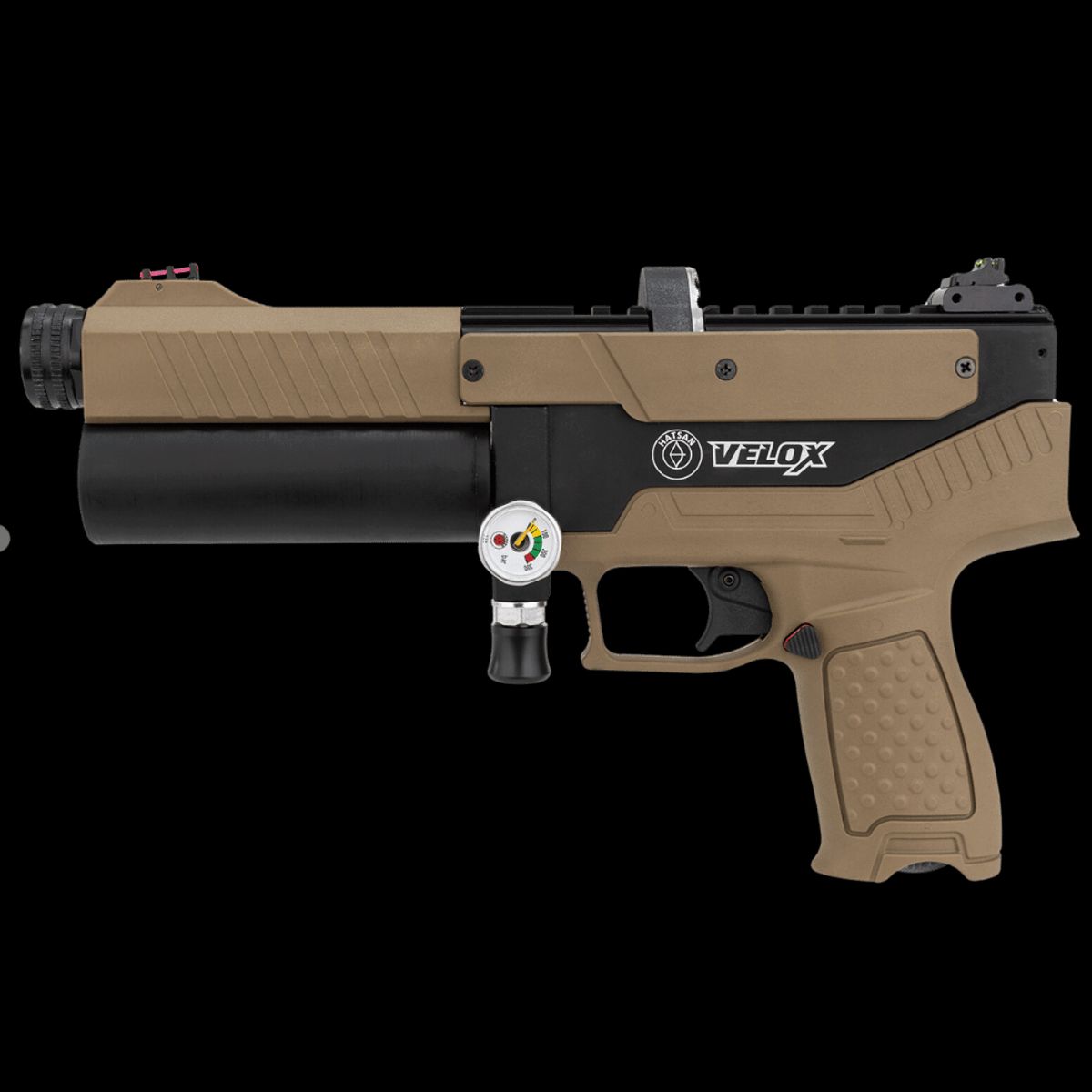 Hatsan Velox PCP Luftpistol, FDE