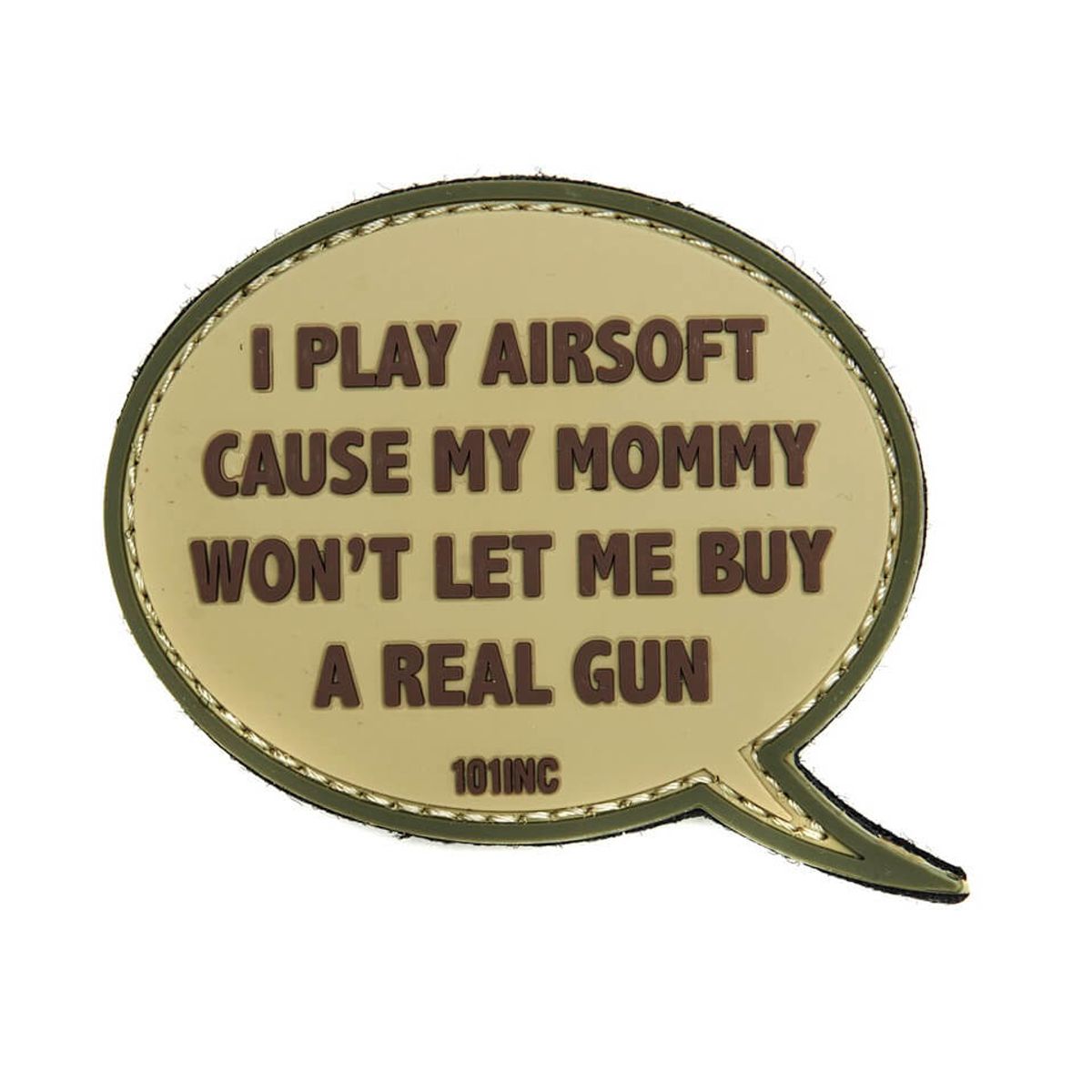 Patch PVC, I play Airsoft...