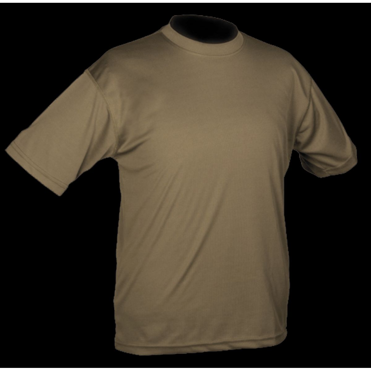 Mil-Tec Quick Dry T-Shirt, Sort Small