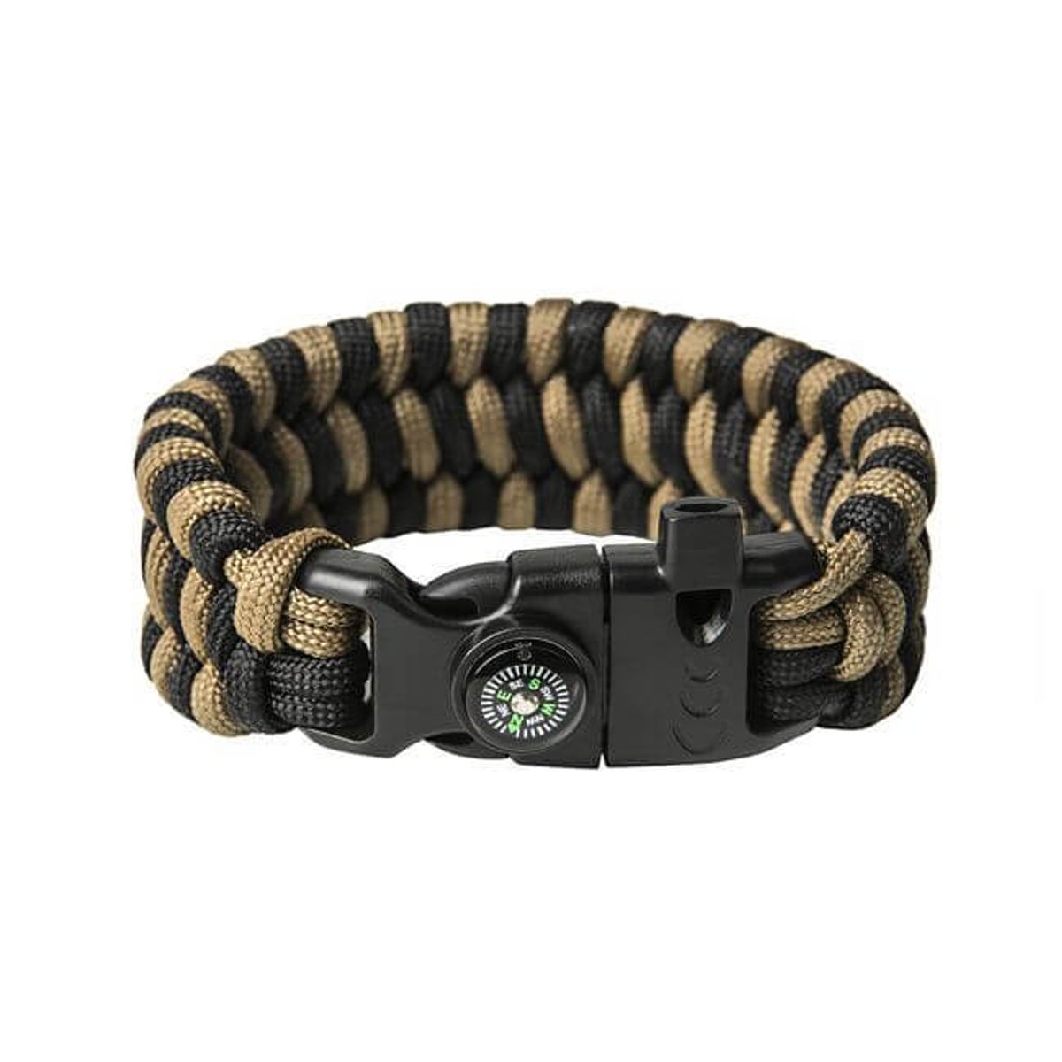 Trilobite Armbånd, Sort & Coyote Medium