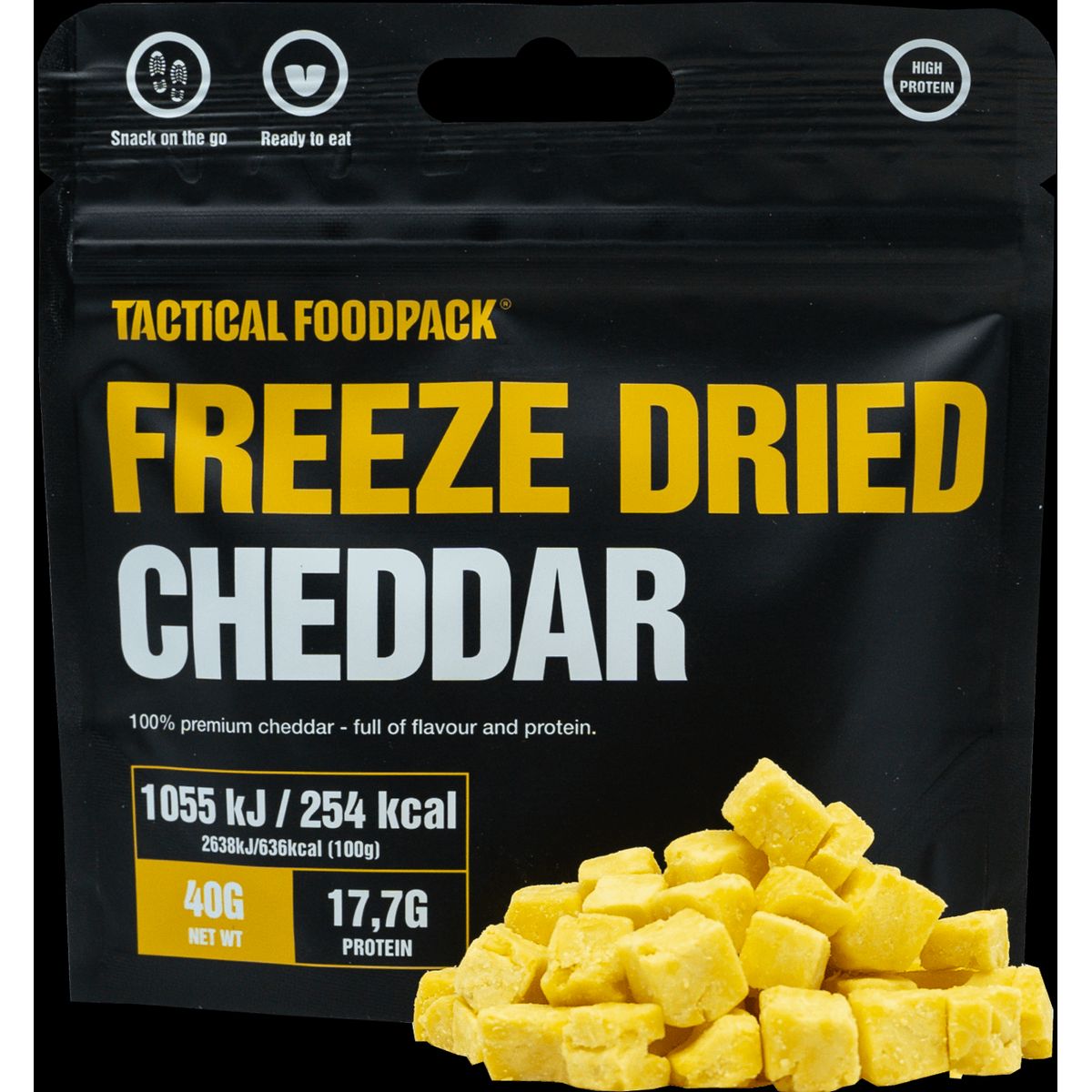 TF Frysetørrede Cheddar Snacks