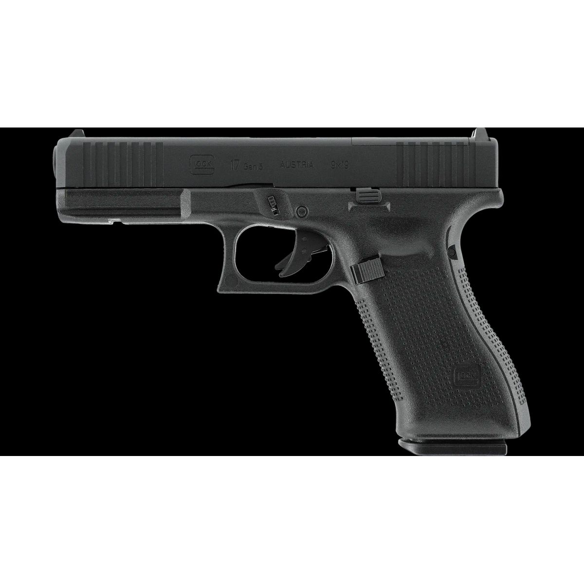 Glock 17 Gen5 MOS, Sort