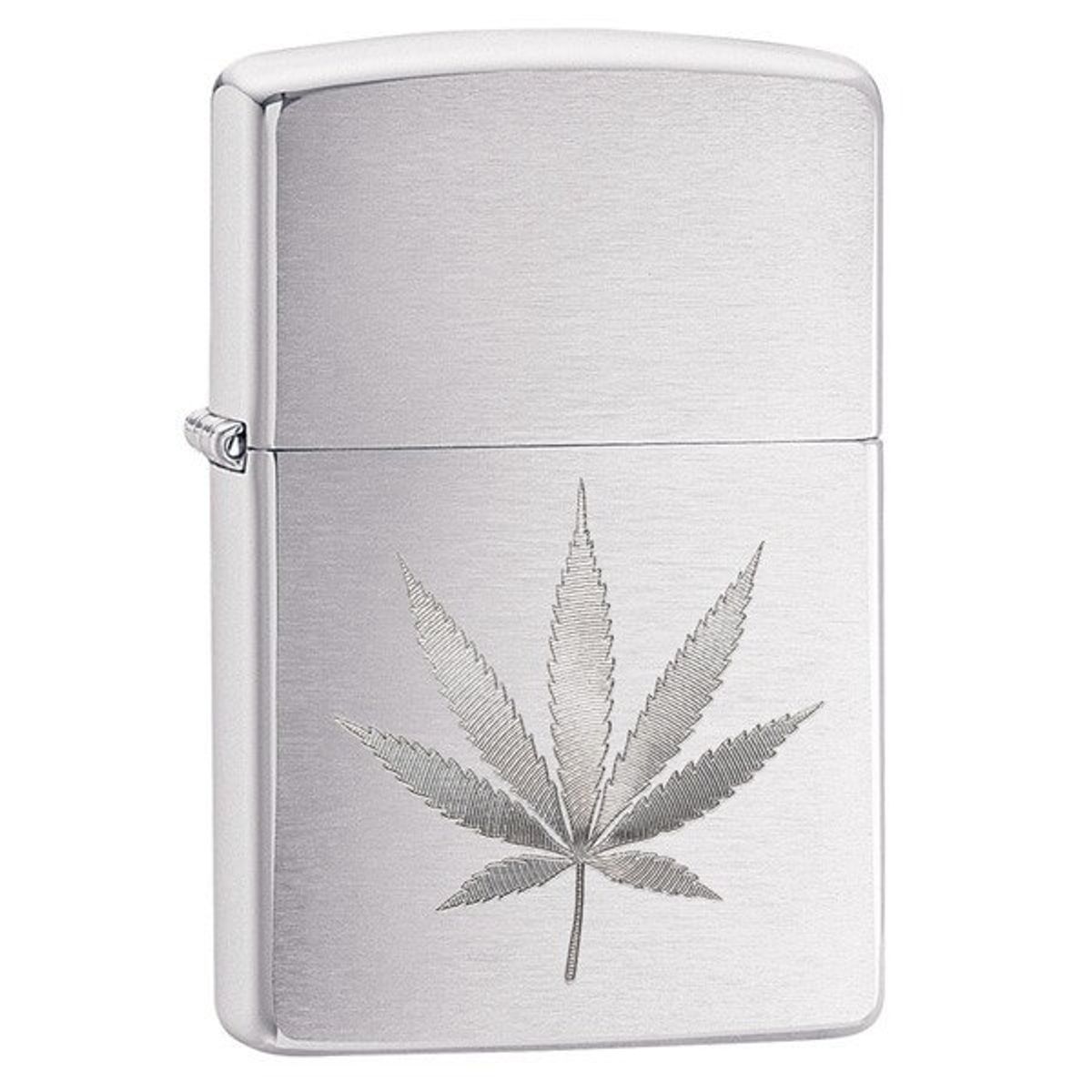 Zippo Leaf Design, Lighter