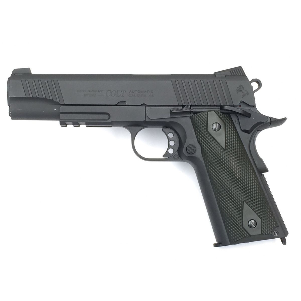 Colt M1911 Blackened, Sort, CO2