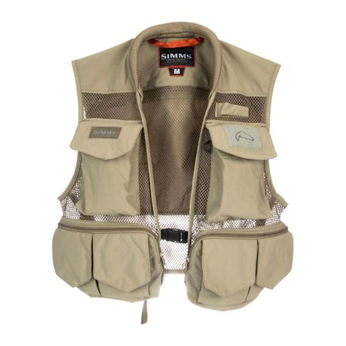 Simms Tributary Fiskevest Tan L