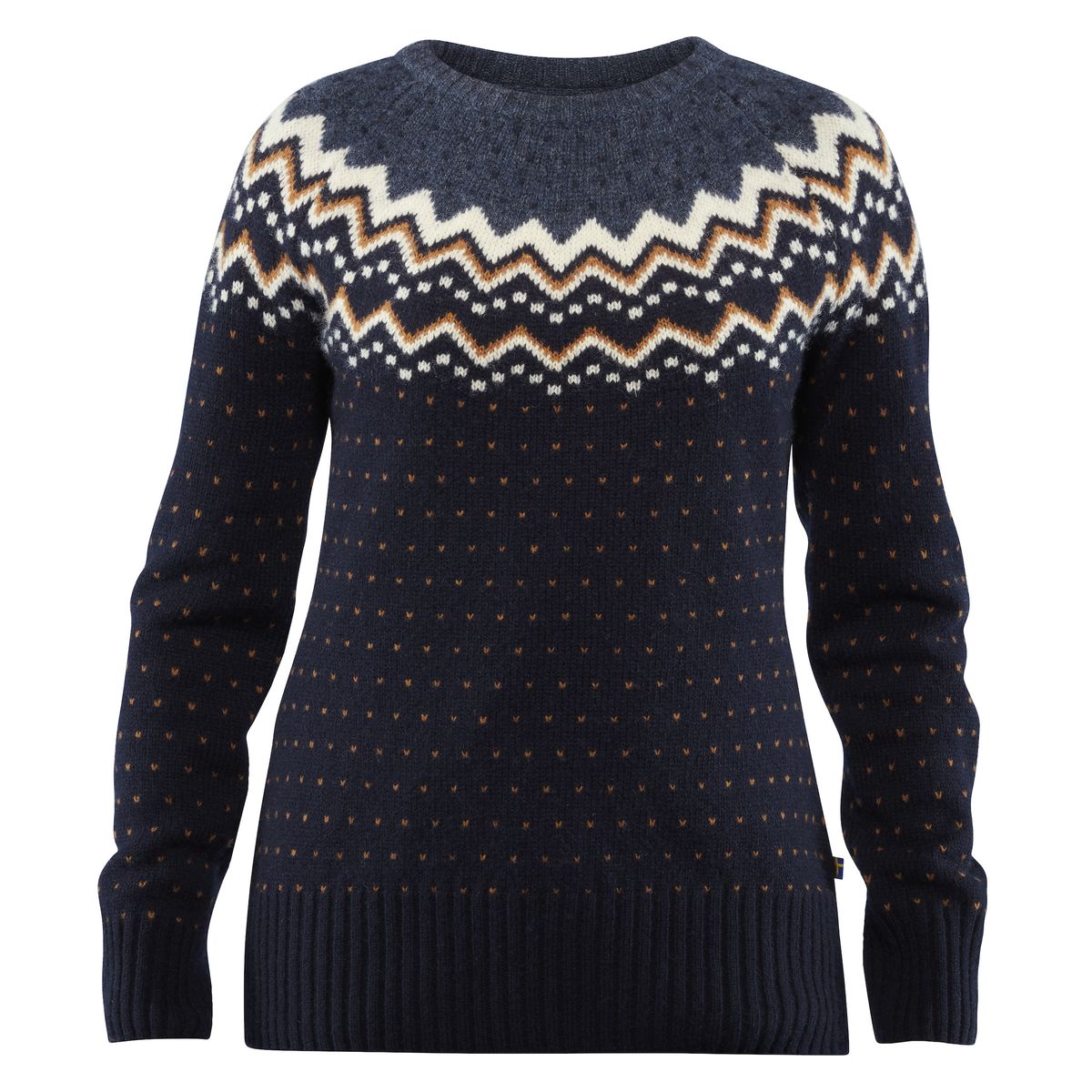 Fjällräven Ãvik Knit Dame Sweater Dark Navy S