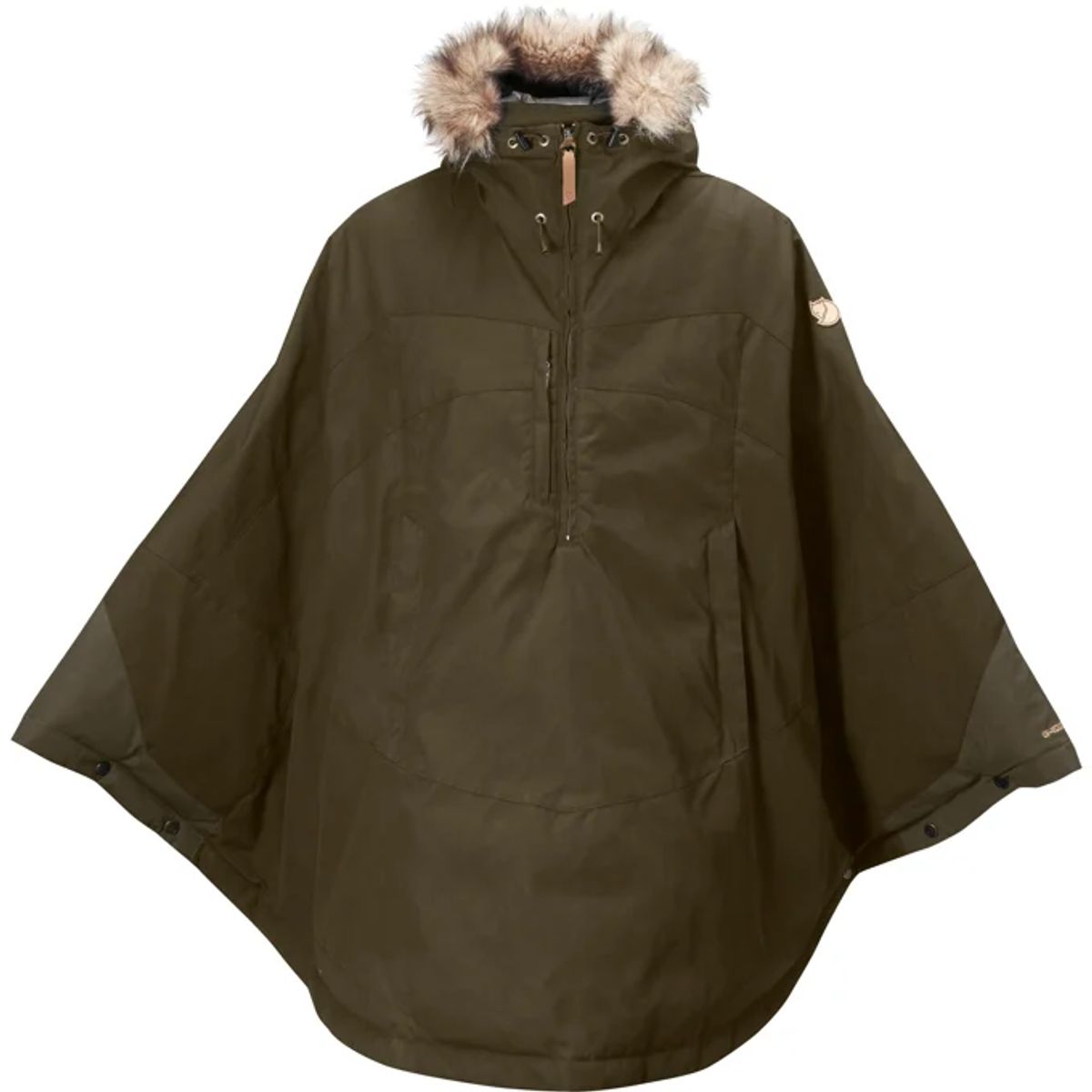 Fjällräven Luhkka Poncho Dark Olive S