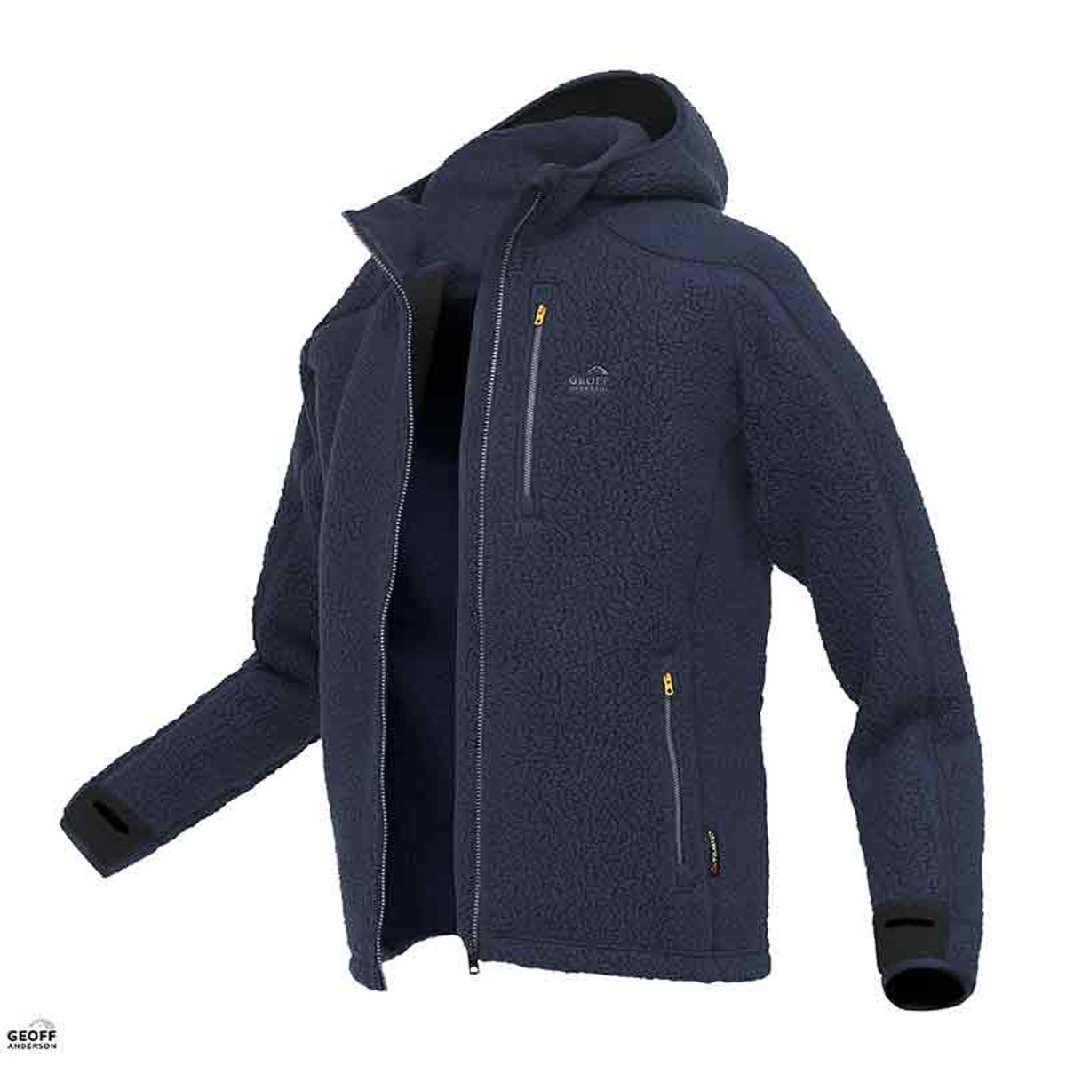 Geoff Anderson Teddy Fleece Grøn M