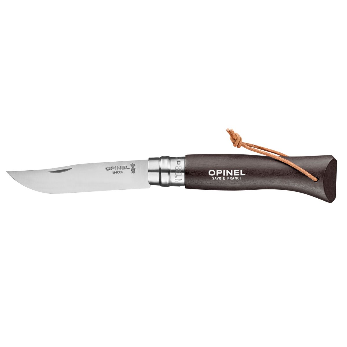 Opinel Trekking No 8 Kniv Brun