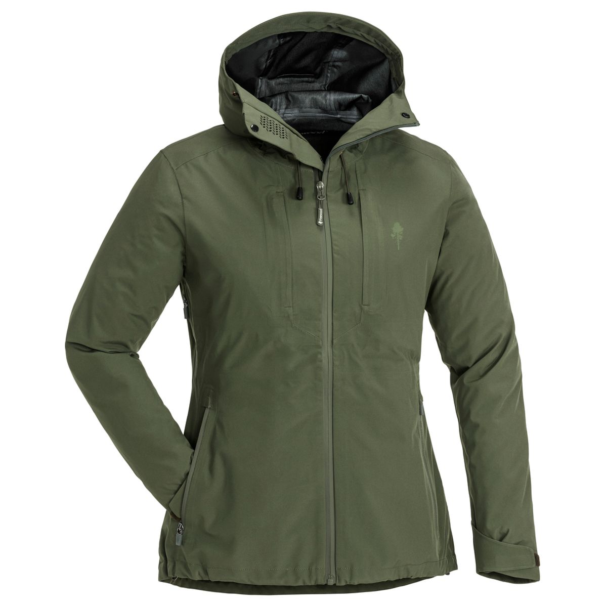 Pinewood Telluz Dame Jakke Moss Green XS