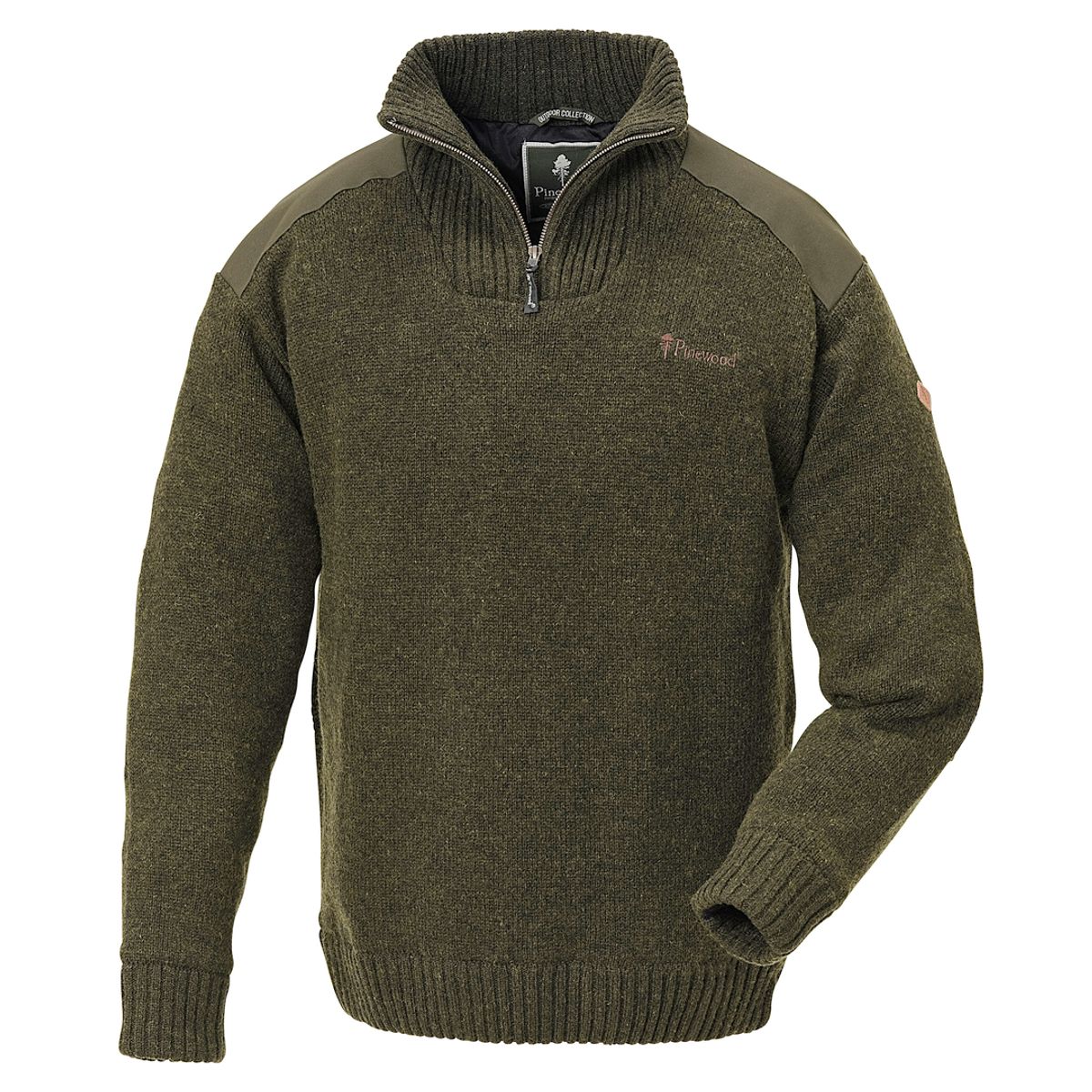 Pinewood Hurricane Sweater Dark Olive XXXL