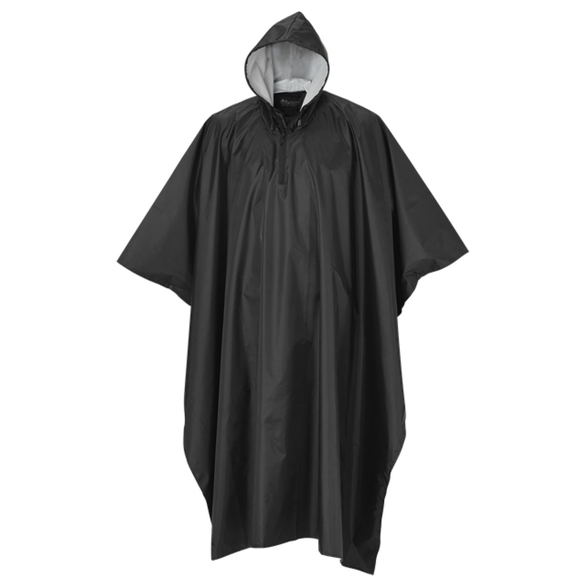 Pinewood Rainfall Poncho Black