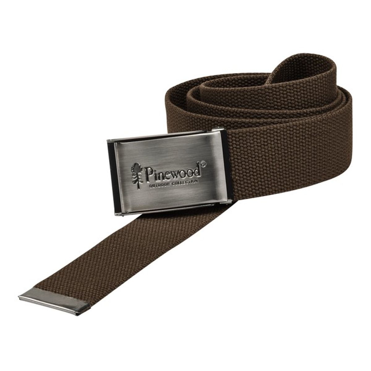 Pinewood Canvas Bælte Brown