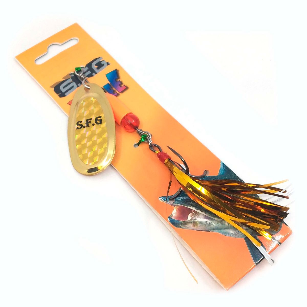 SFG Dr. Gee Spinnere Gold Flash