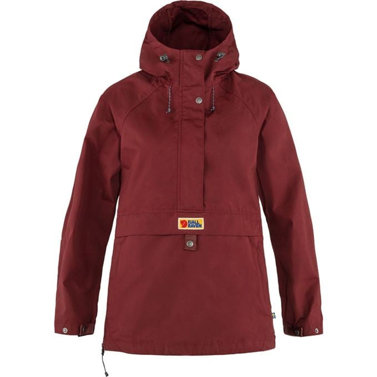 Fjällräven Vardag Anorak Dame Bordeaux Red XS