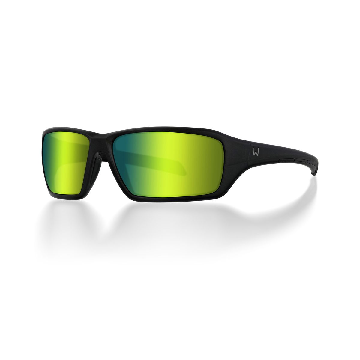 Westin W6 SPORT 15 Polarid Solbrille W6 SPORT 15 MATTE BLACK / Green