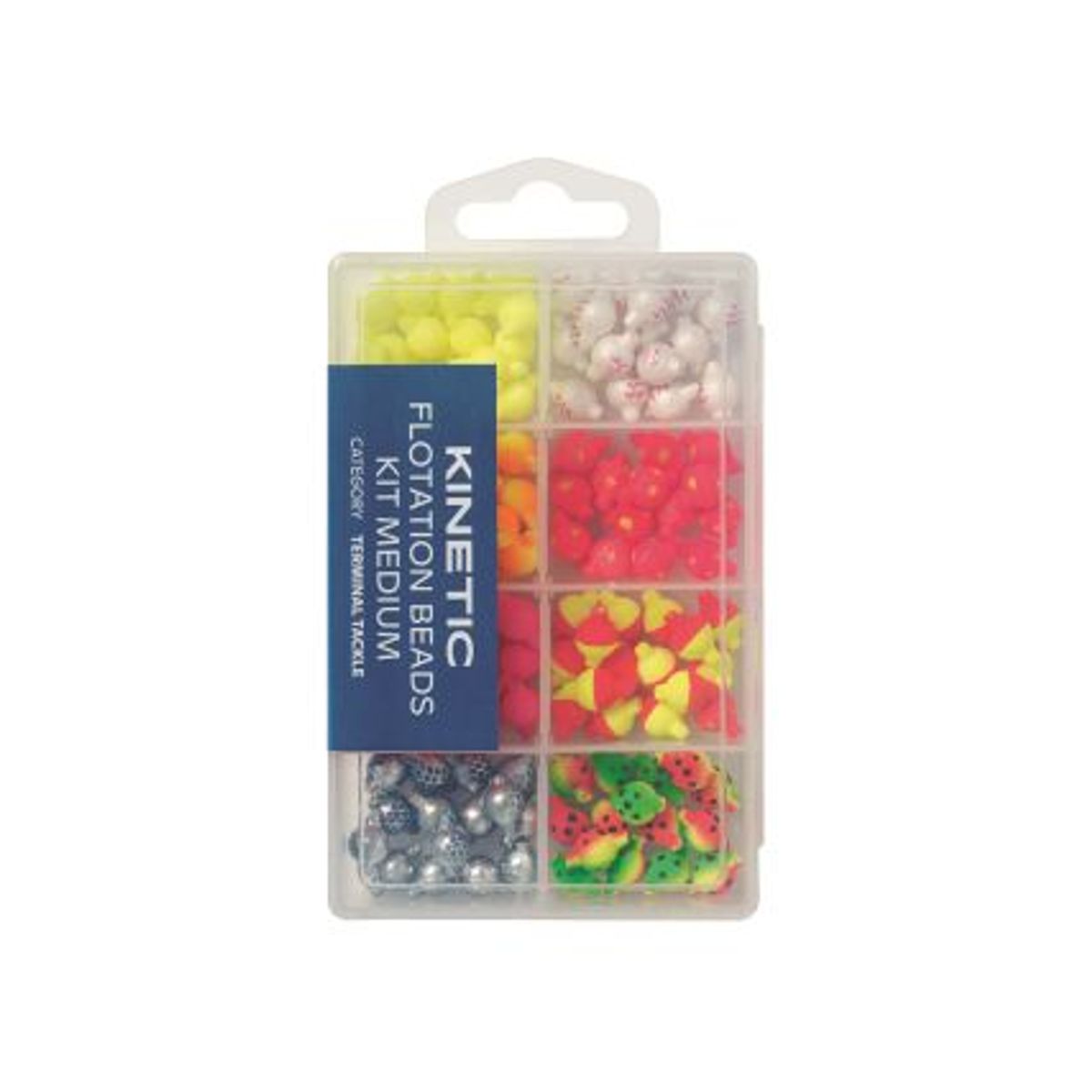 Kinetic Flotation Flydeperler M 120pcs