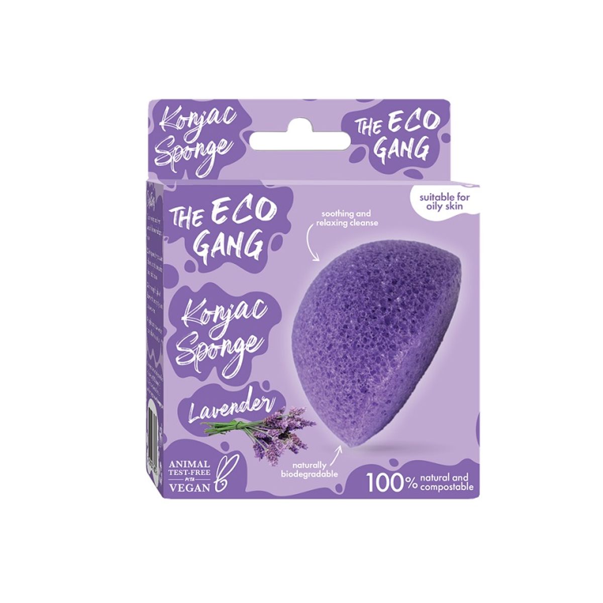 THE ECO GANG - Konjac Sponge - Lavender