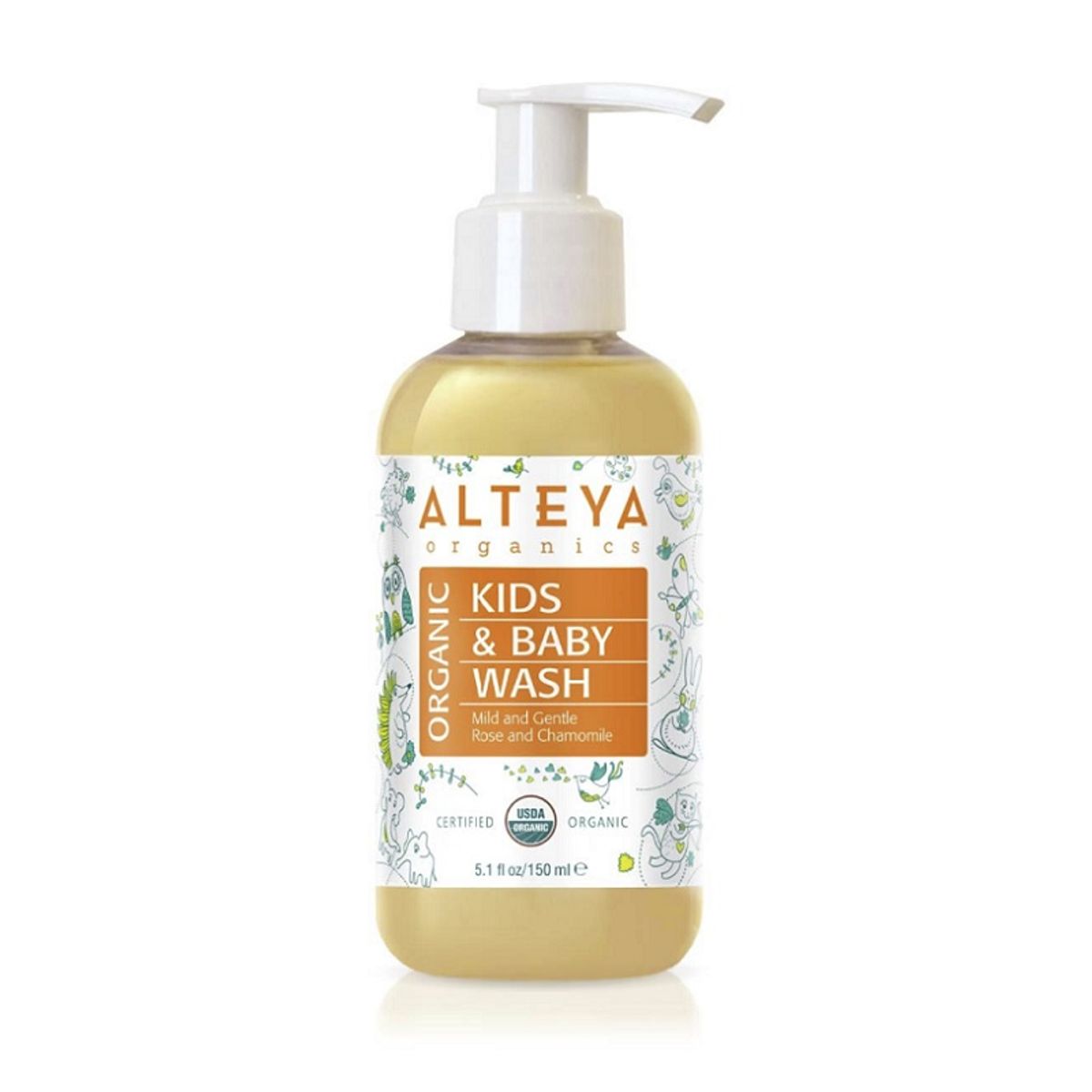 Alteya Organics - Organic Kids & Baby Wash 250ml