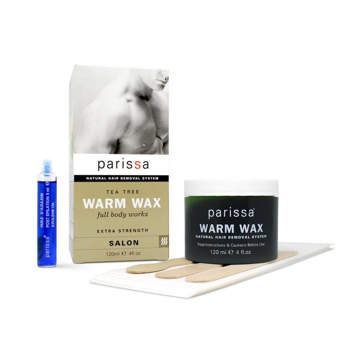 Parissa - Mens Warm Wax With Tea Tree