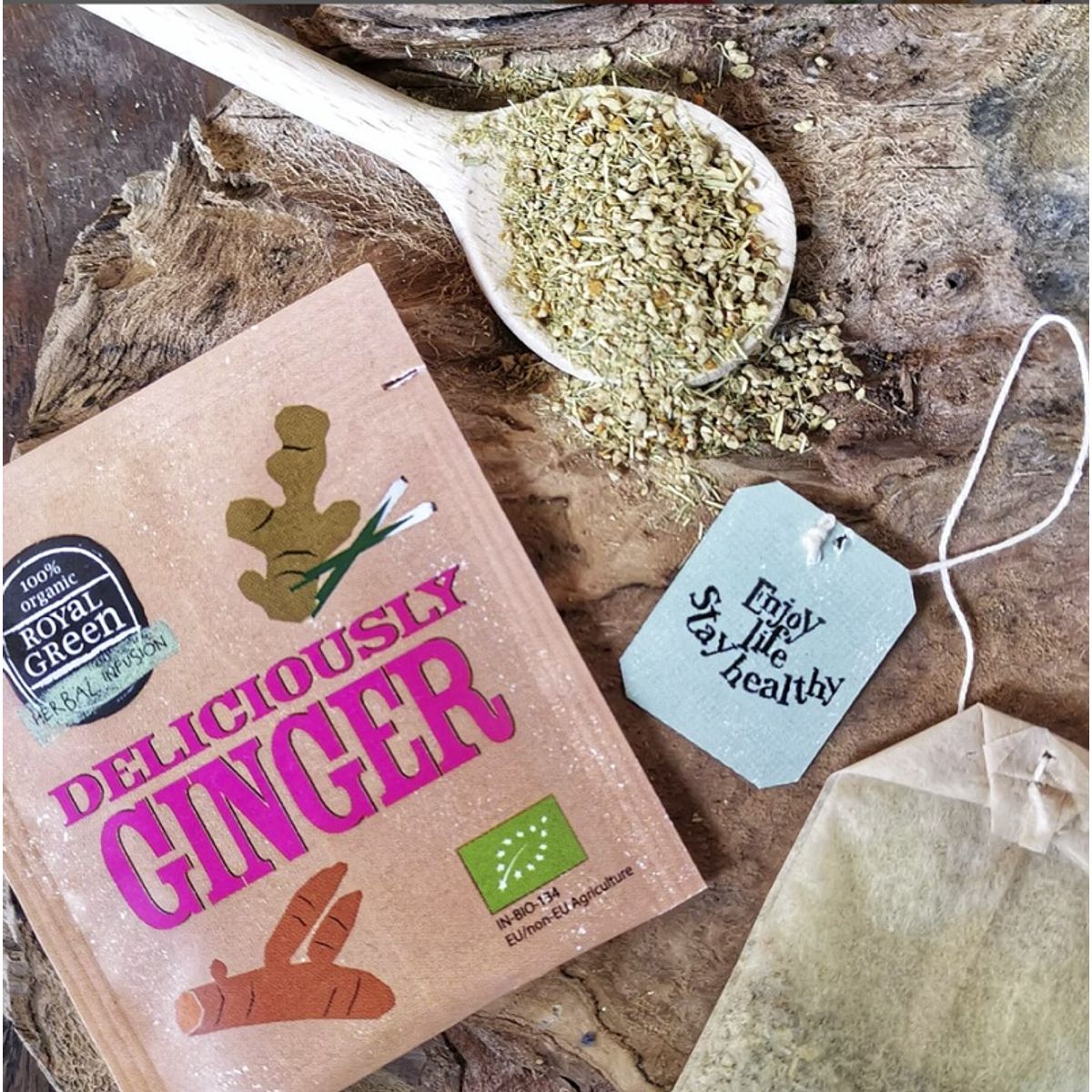 Royal Green - Deliciously Ginger Tea