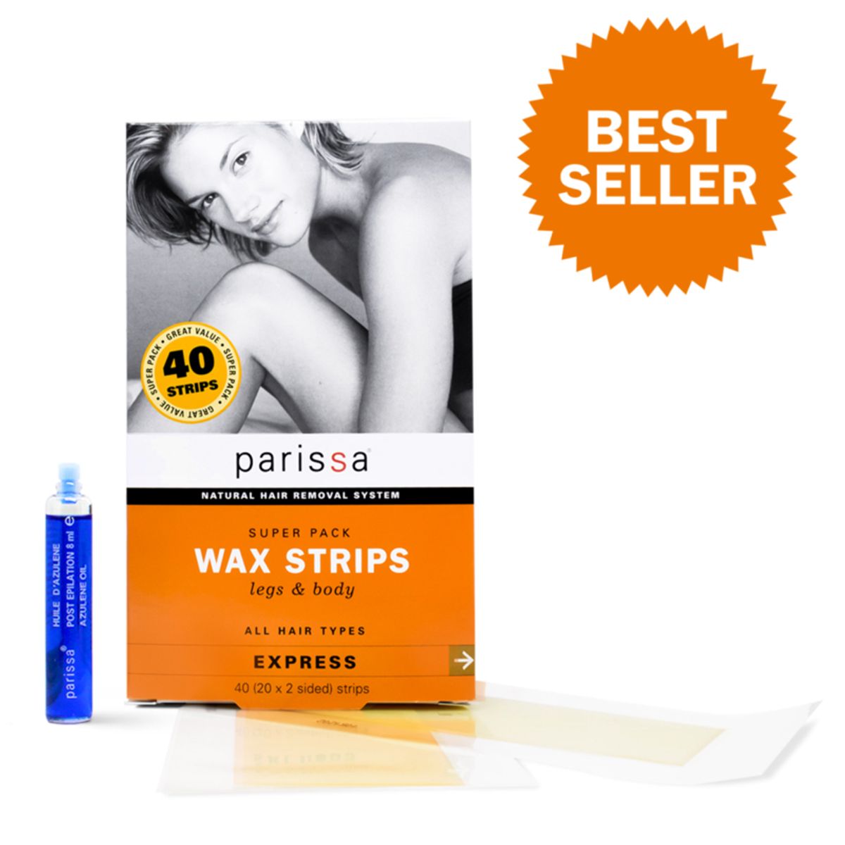 Parissa - Wax Strips Super Pack for Legs & Body