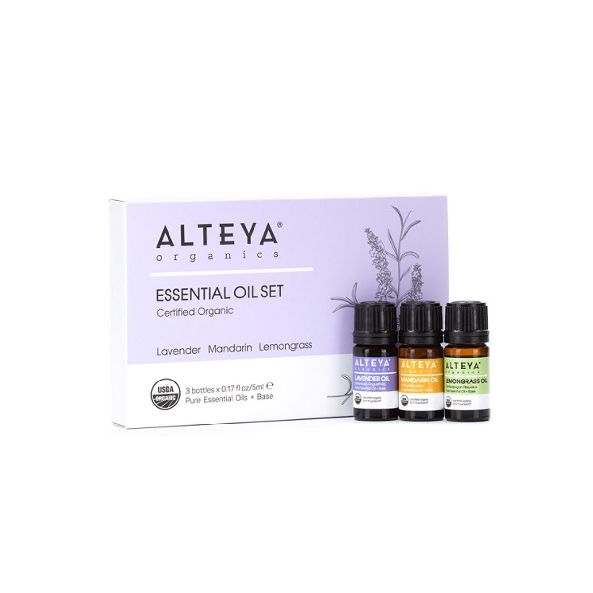 Alteya Organics - Økologisk Essentiel olier Pure Indulgence Gaveæske