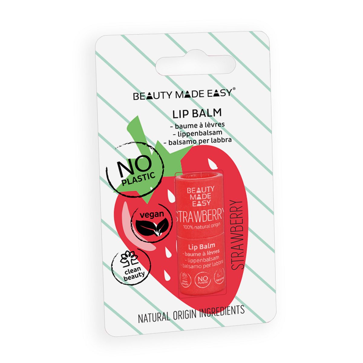 Beauty Made Easy® - Lip Balm - Strawberry