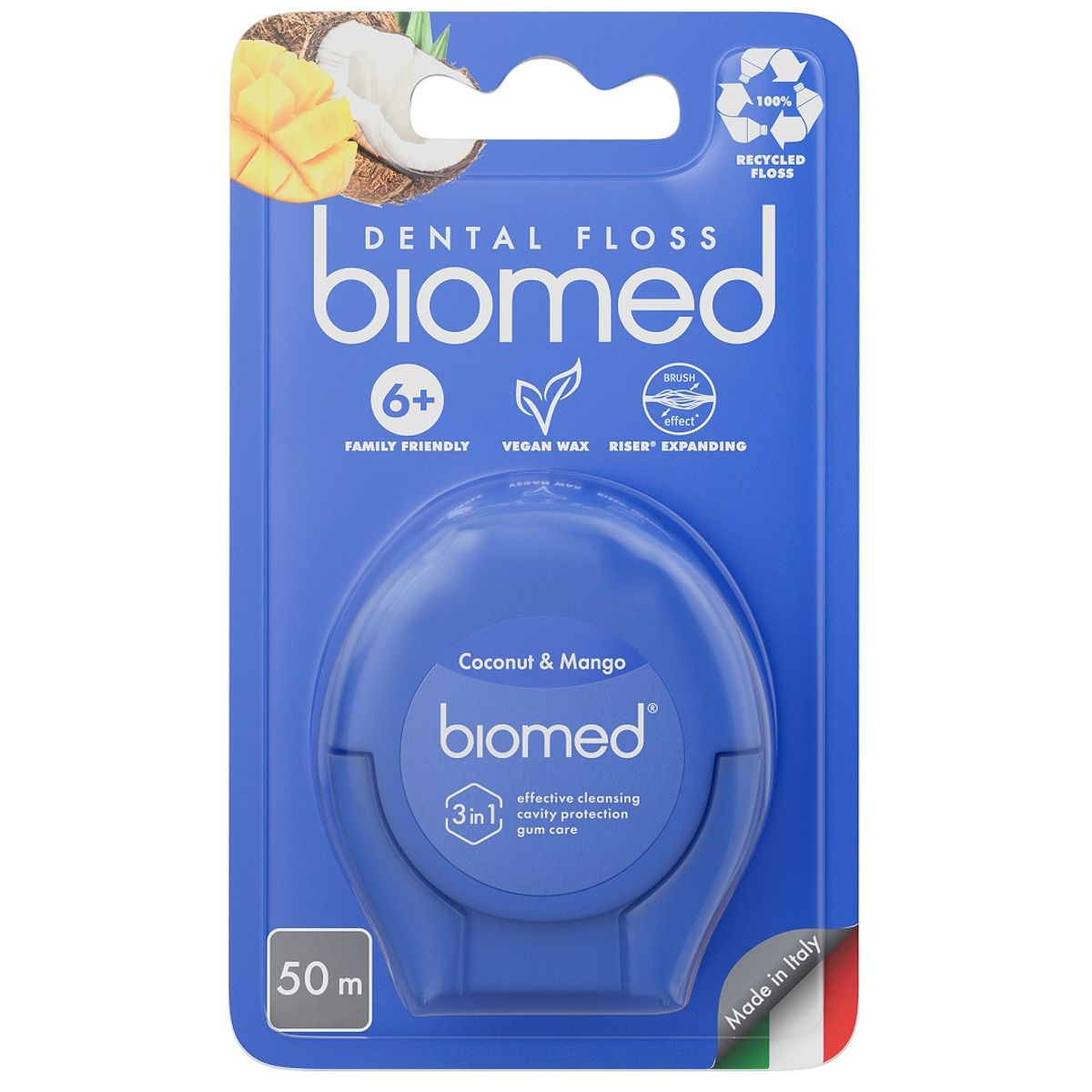 biomed - Tandtråd - Coconut & Mango