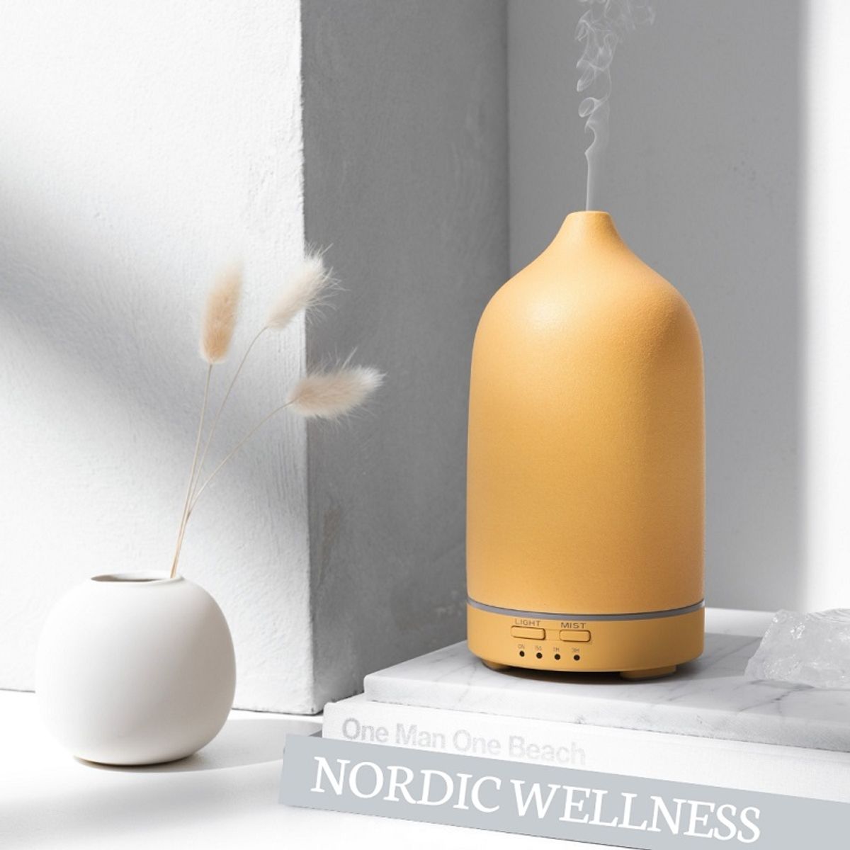 NORDIC WELLNESS - Keramisk aroma diffuser - Honey