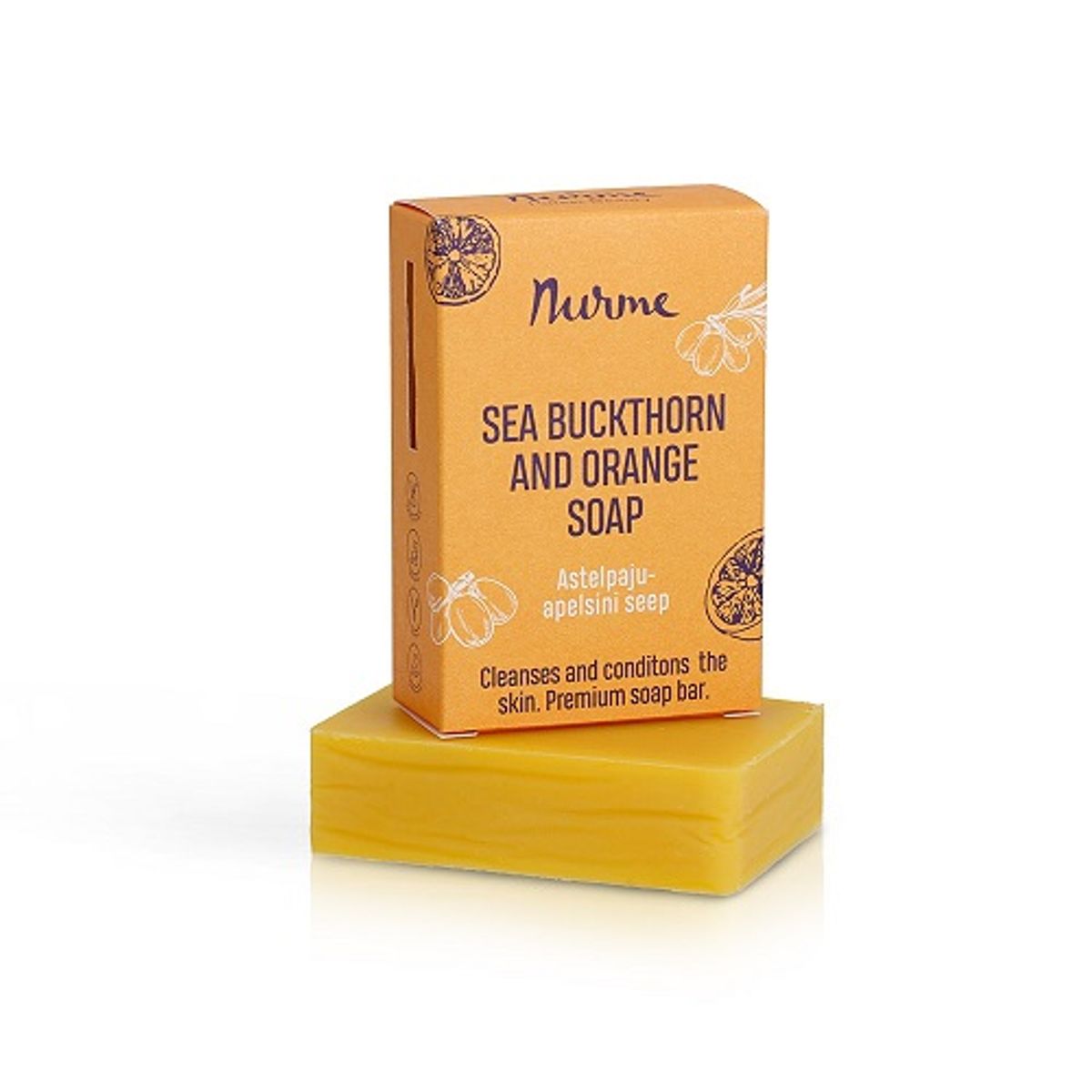 Nurme - Sea Buckthorn and Orange Soap