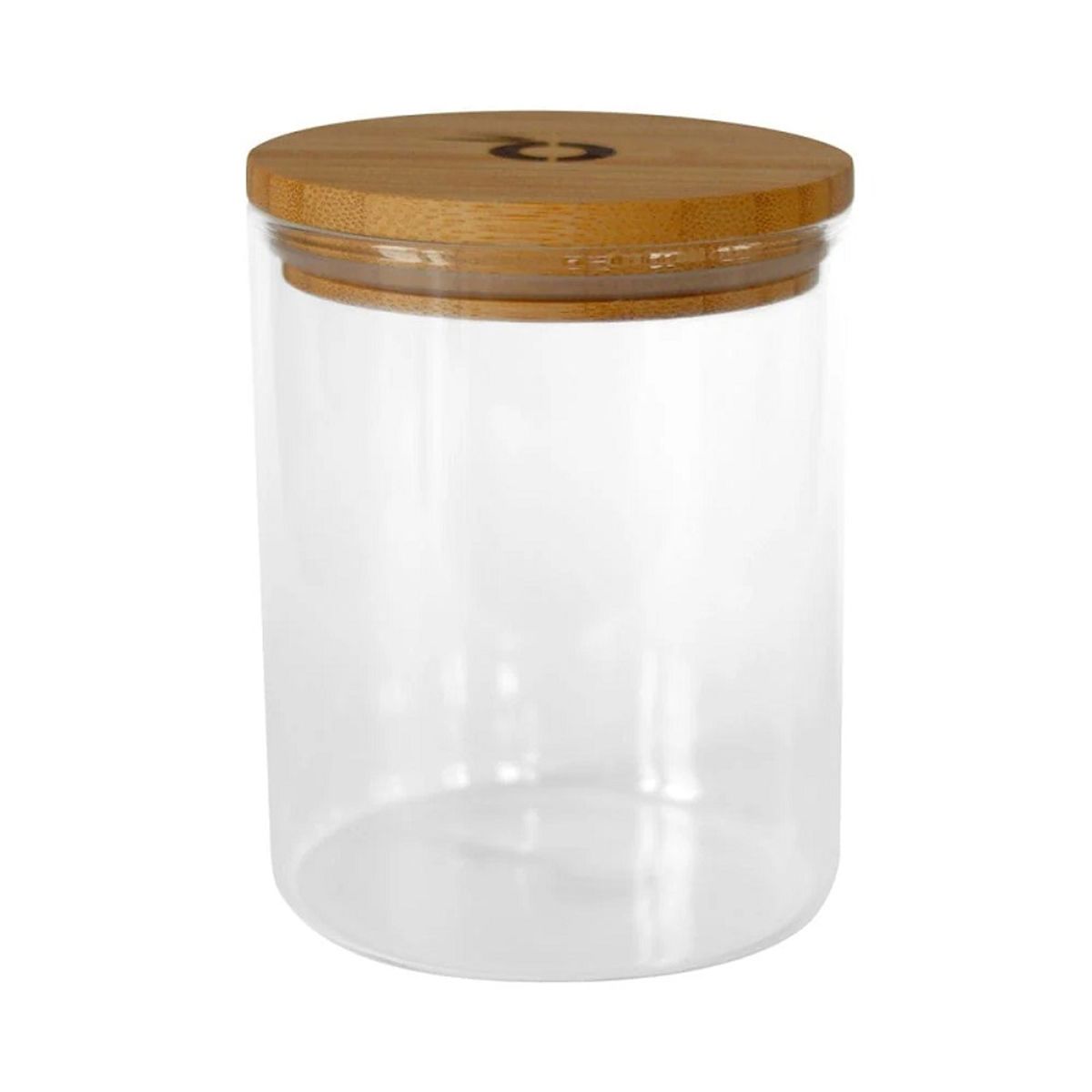 Pandoo - Opbevarings Glas med Bambuslåg 800 ml