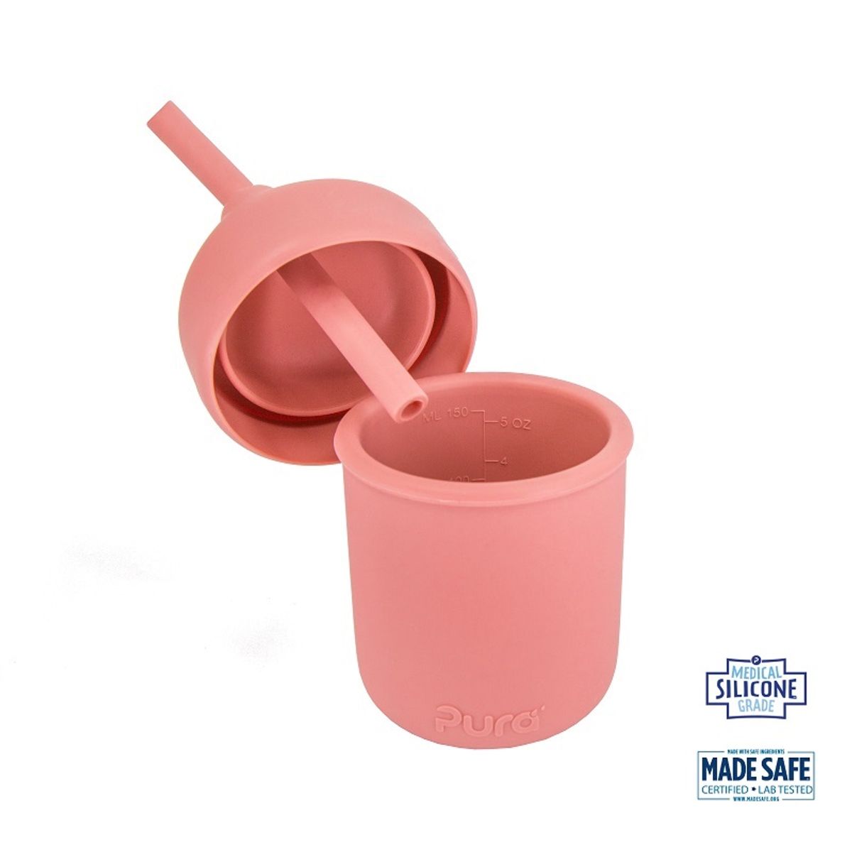 Pura® - my-my Straw Cup - Rosa