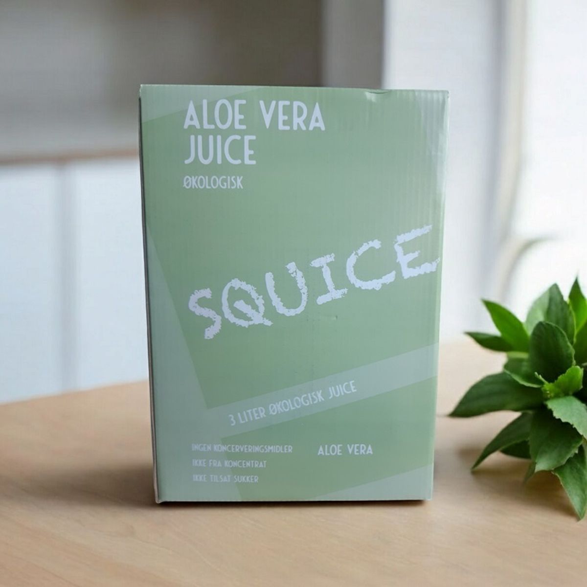 SQUICE - Økologisk Aloe Vera juice - Koldpresset