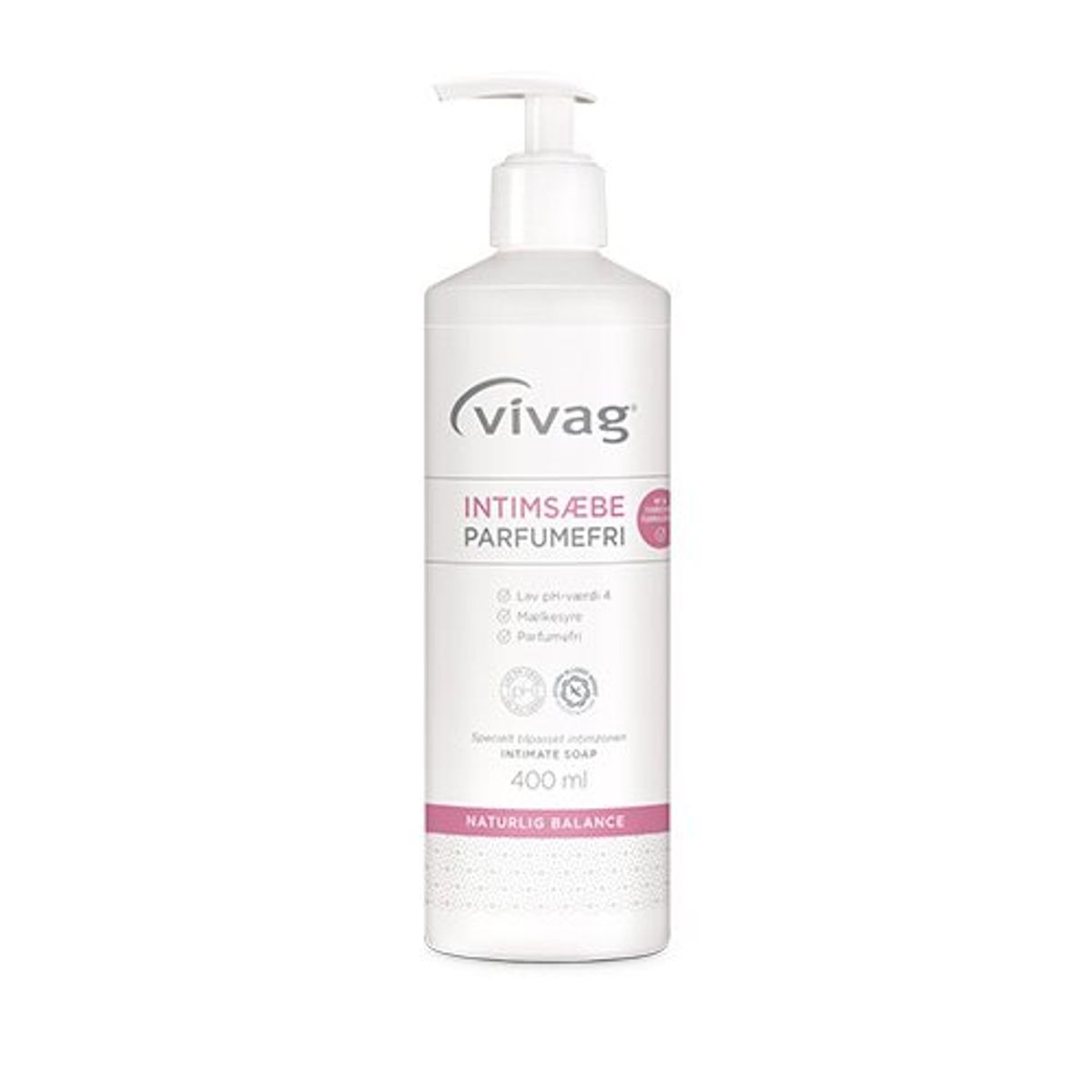 Vivag Intimsæbe - 400 ml.